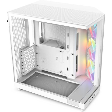 NZXTNZXT H6 Flow RGB 机箱 白色