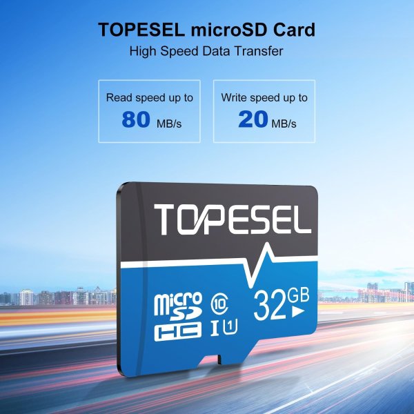 TOPESEL 32GB MicroSD卡 2张
