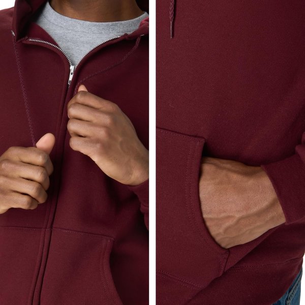 Hanes Men's Hooded Zip-up Sweatshirt