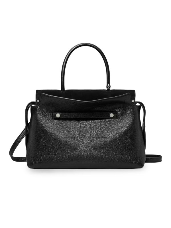 Mercer Distressed Leather Top Handle Satchel