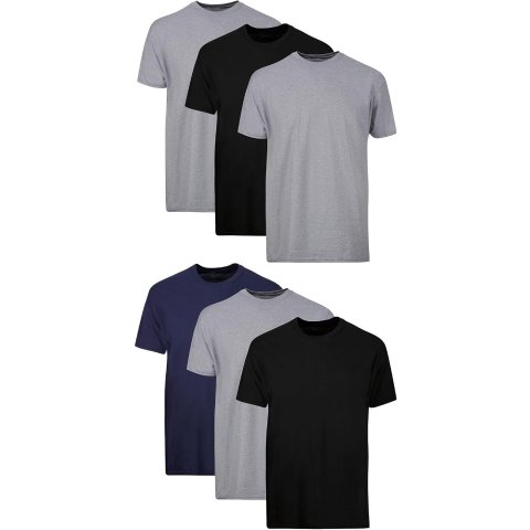 Men s Soft Cotton Undershirt Multipack
