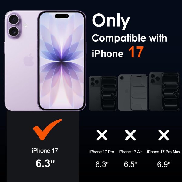 ivoler iPhone 17 透明防摔壳 6.3英寸