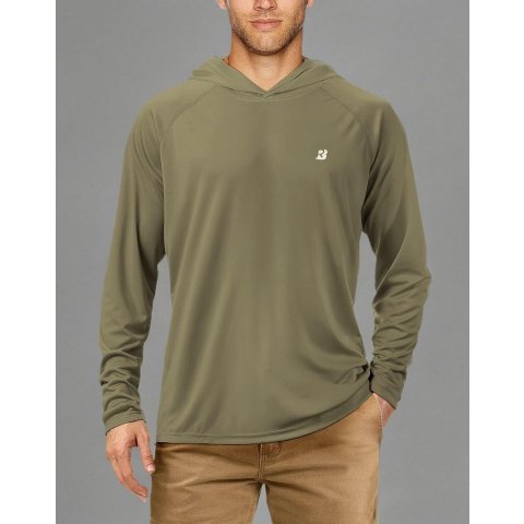 Roadbox UPF 50+ Men s Sun Protection Long Sleeve Sweatshirt