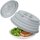 Collapsible Silicone Microwave Splatter Cover 11.5 Inch