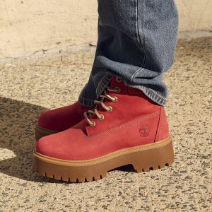 Timberland Stone Street 女士防水厚底靴 6英寸