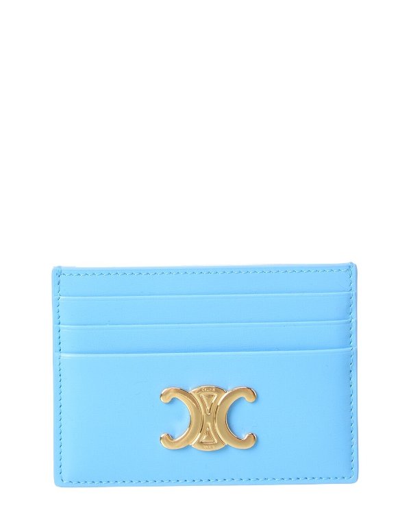 CELINE Logo Leather Cardcase