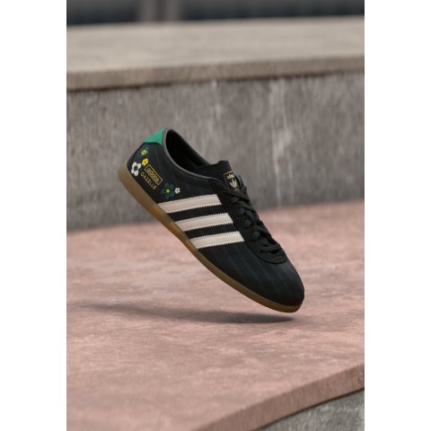 adidasGAZELLE LO PRO 女士黑色休闲鞋