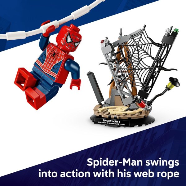 LEGO Marvel 76334 Spider-Man vs. Sandman Building Set