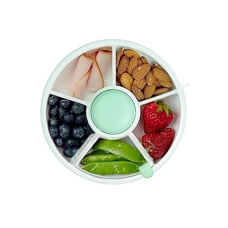 GoBe Kids Small Snack Spinner 薄荷绿 5格