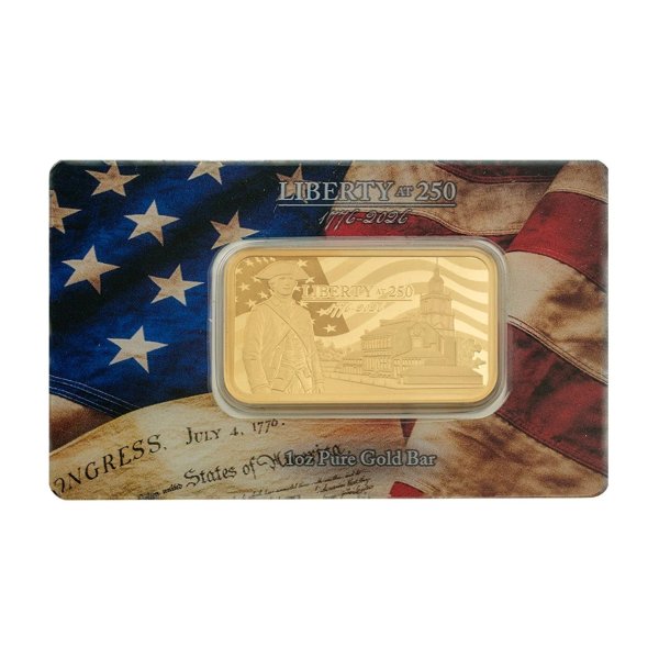 $4559.99Costco 1 oz Gold Bar PAMP Liberty at 250