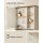 HOME Bathroom Wall Cabinet White