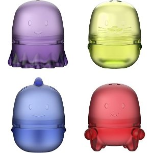 Ubbi  硅胶浴玩具 海洋动物 4件套