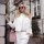 2026 Wool Blend Cropped Blazer for Women