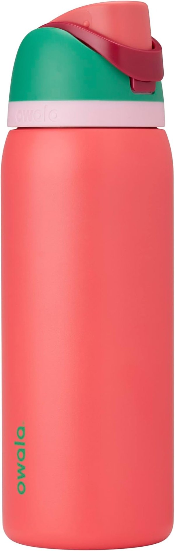  FreeSip Insulated Stainless Steel Water Bottle 32oz Strawberry