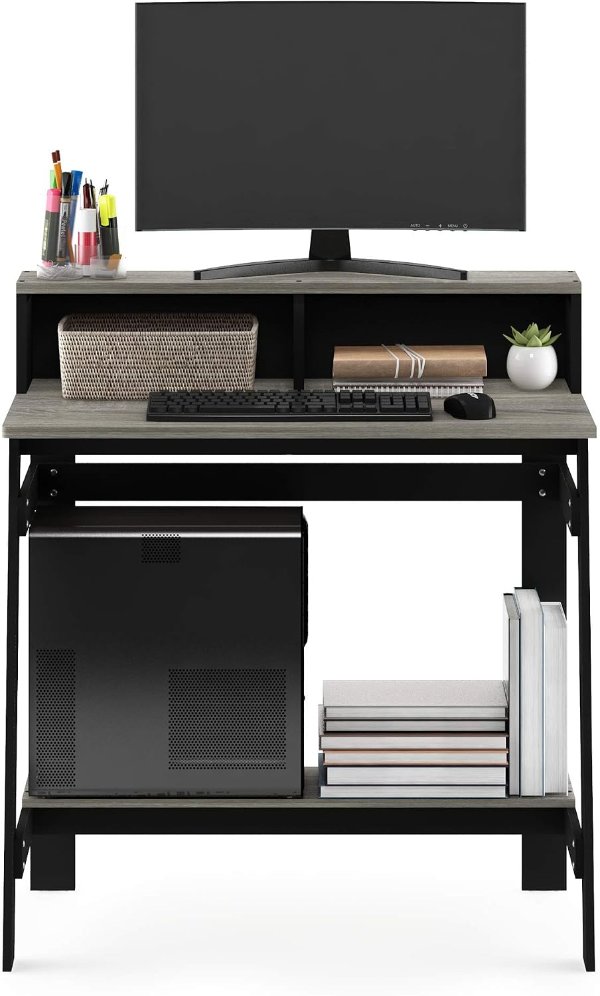 Furinno A Frame Computer Desk Black