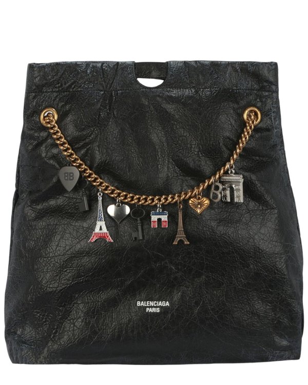 Crush 中号皮革托特包 杨丞琳同款