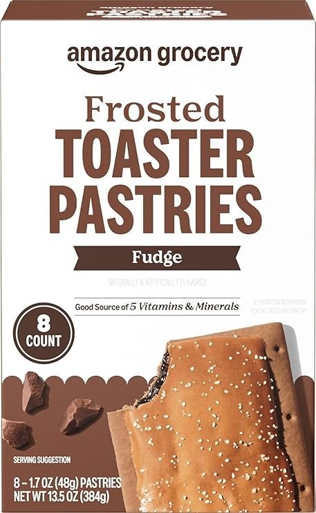 Amazon Fudge Frosted Toaster Pastries 8 Count 13.5oz
