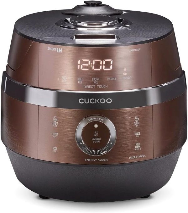 CUCKOO CRP-JHR1009F Rice Cooker Copper 10-Cup