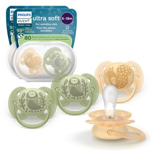 Philips Avent Ultra Soft Pacifier SCF091/52 4-Pack