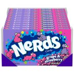 Nerds 葡萄草莓味糖果 5盎司 12盒