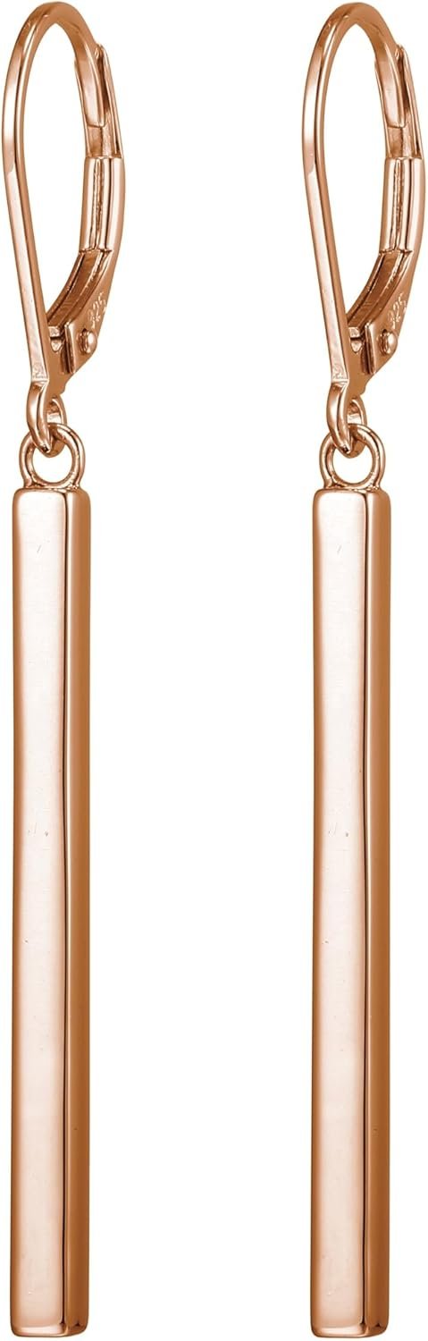 AmazonEssentials 镀18K黄金条形耳坠