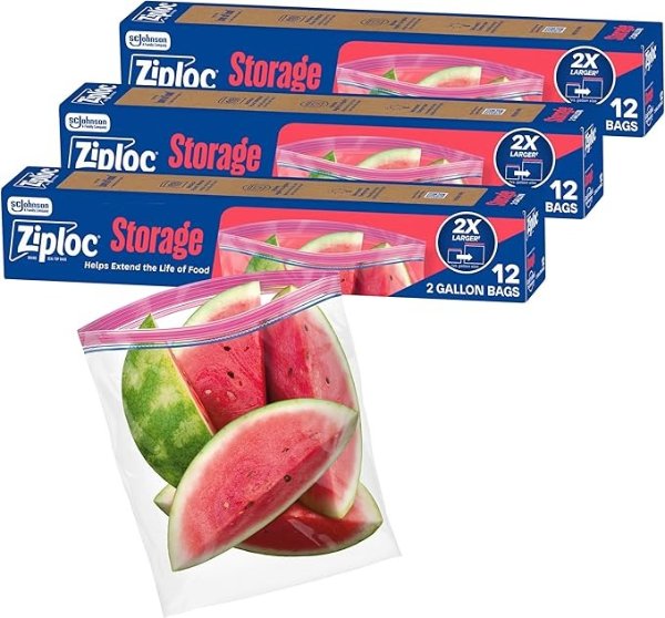  2加仑食物袋 36只