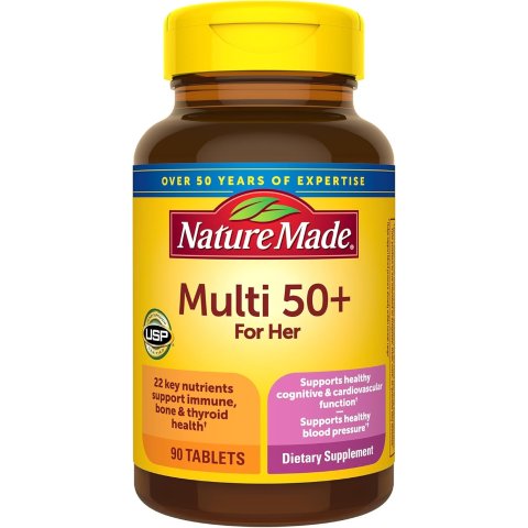 Multivitamin for Women 50+ No Iron 90 Tablets