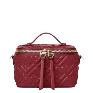 Fendi 皮革化妆包