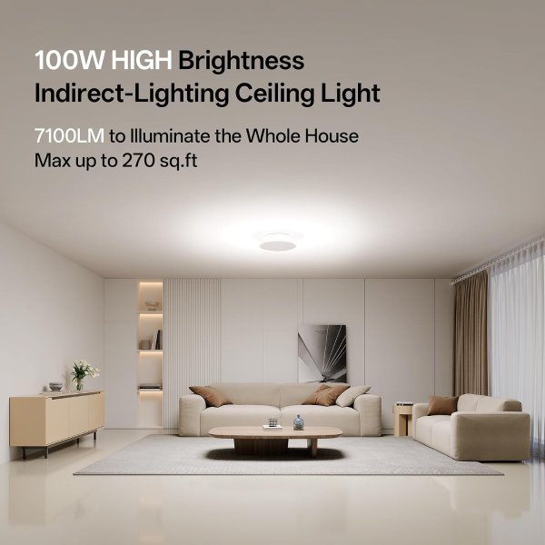 Homelist YX2 Ceiling Light 100W 7100LM