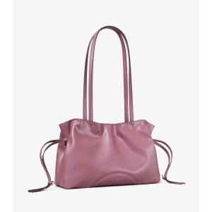 Tory Burch ELLA NATUURA 小号抽绳托特包