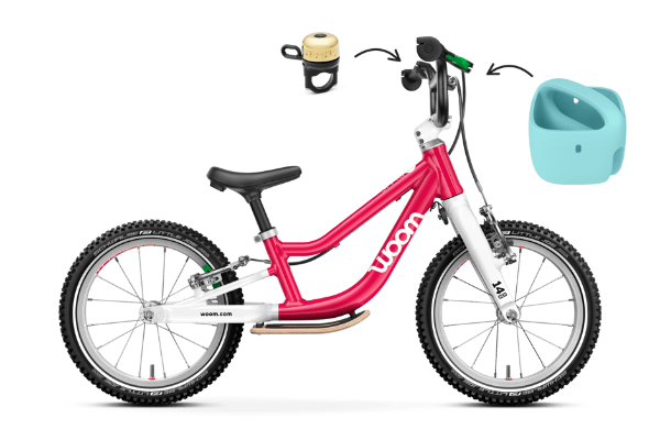 woom GO 1 PLUS 儿童自行车 14英寸
