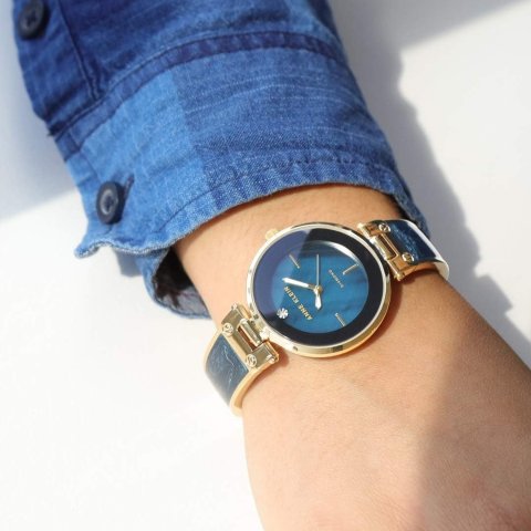 Anne Klein 女士钻石手表