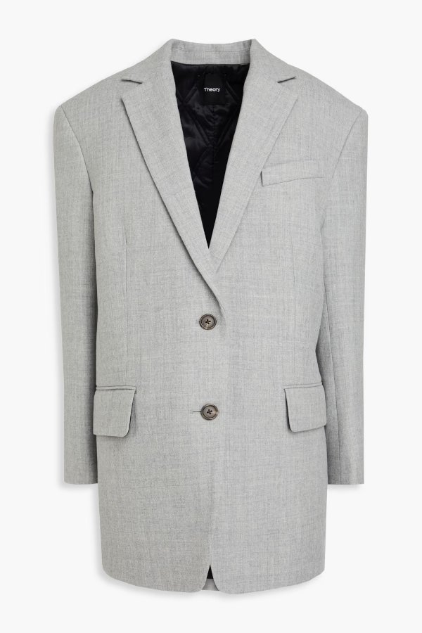 Wool Flannel Blazer