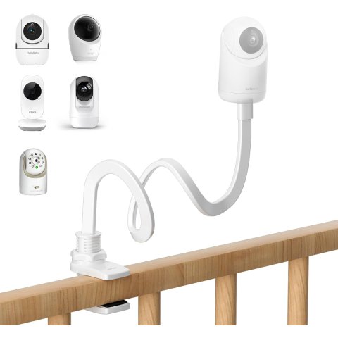 Jartoo Baby Monitor Mount 16.9 Inch Long Gooseneck Clip