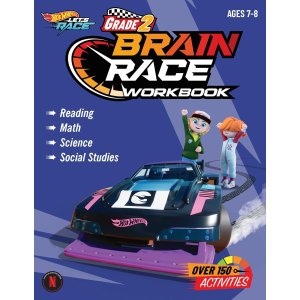 Hot Wheels Brain Race 二年级练习册