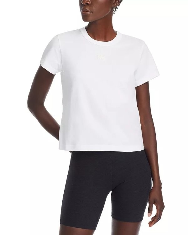 alexanderwang Essential Shrunk Logo Tee
