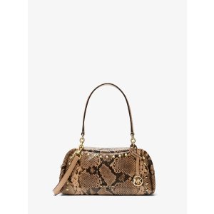 Michael Kors Cecily 小号蛇纹单肩包