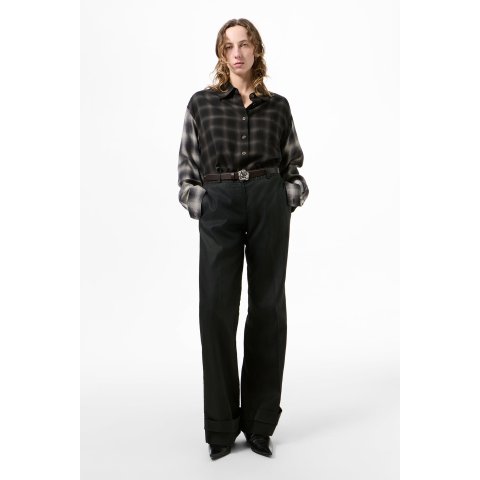 HIP TROUSER 镜面黑色