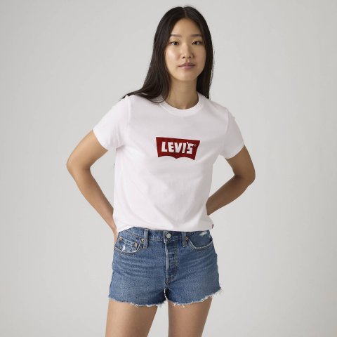 Levi s短袖T恤 白色