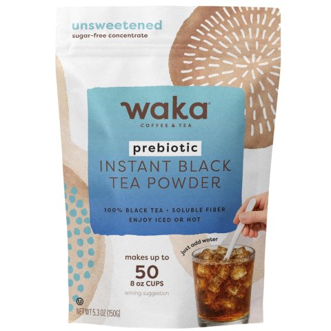 Waka Instant Unsweetened Black Tea Powder 5.3oz