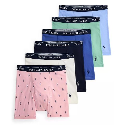 Men s Classic Fit Boxer Briefs 6-Pack