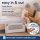 Convertible Crib Bed Rail Reinforced Safety