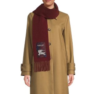 Burberry Check Label 羊绒围巾