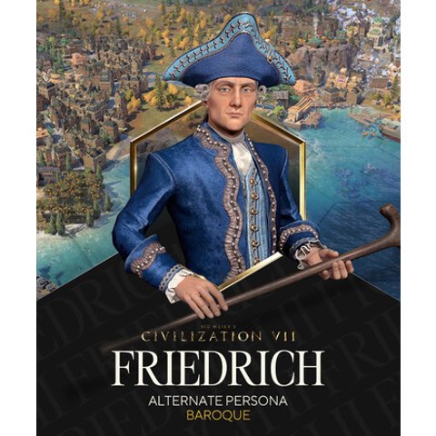 Civilization VII Friedrich 巴洛克形象
