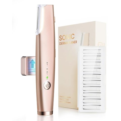 PAPMINI Sonic LED面部剃毛刀 11片刀片