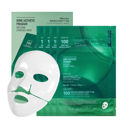 VT Pro Cica Reedle Shot 100 2-Step Hydrogel Mask 4 Sheets