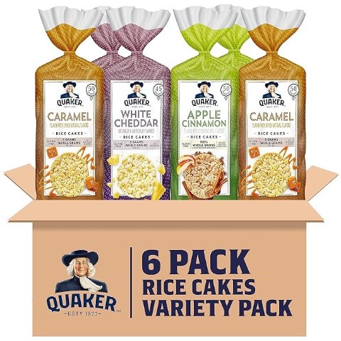  Large Rice Cakes Gluten Free 6 Count