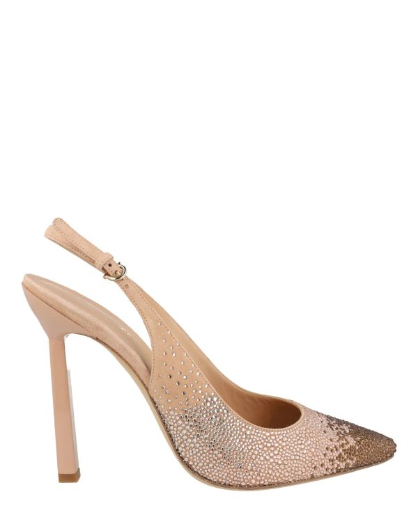 Jessie Crystal Slingback Pumps