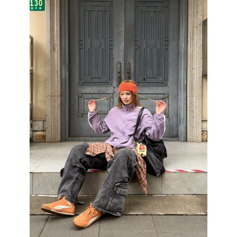 金标活力橙 太元气辣 复古绒面 黄金36~39码Easy Rider 复古大童运动鞋