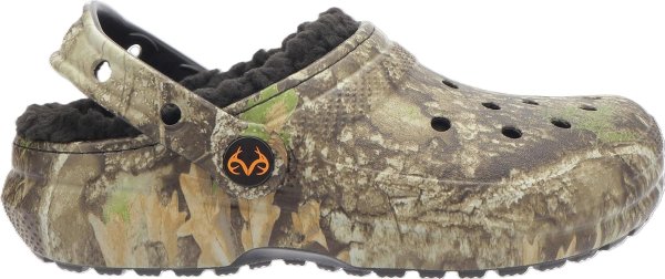 Classic Realtree Lined Kids Clog